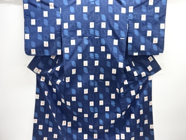 Japanese Kimono / Tsumugi Omeshi Silk